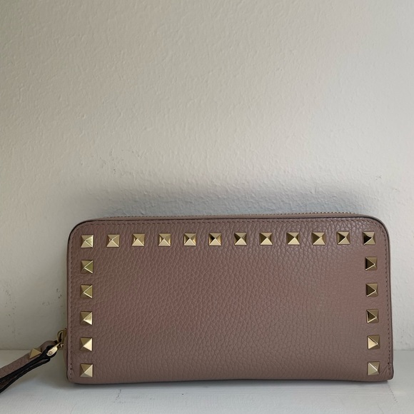 Like NEW Valentino Wallet - Taupe - Picture 3 of 4